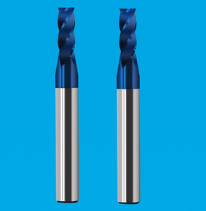 纳米蓝涂层圆鼻铣刀  高硬度圆鼻铣刀   2-4刃钨钢圆鼻铣刀