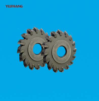 Welded-edge type tungsten steel saw blade milling cutter Angular disc type three-sided edge milling