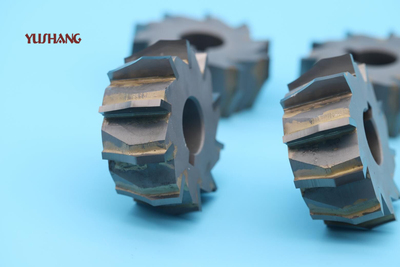 Trihedral edge forming disc milling cutter Trihedral edge V-type milling cutter