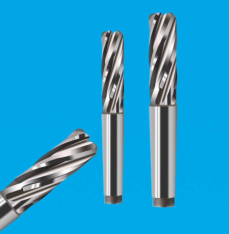 4刃焊接式螺旋铣刀航空航天铣刀高硬度焊接螺旋铣刀
